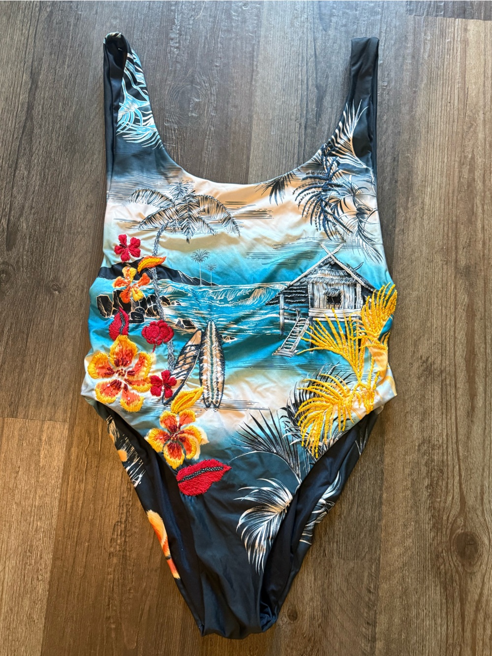 NWOT AGUA BENDITA ONE PIECE SIZE XL